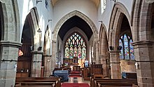 Interior of the church St Chad's Church, Lichfield (interior).jpg