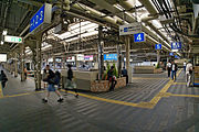 阪和线月台（2007年）