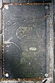 Trinitatis Kirke. Gravestone over Frideriche-Lovise Braads-Datter og Sophia Elisabeth Bock nee Vinther.