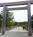τοριί στη γέφυρα Ούτζι, Ναϊκού, ιερό Ίσε, Ιαπωνία