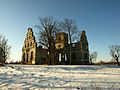 Het kasteel in de winter