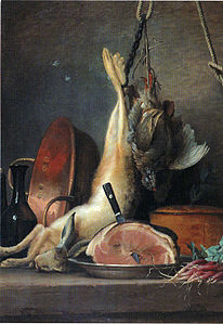 Nature morte au lièvre Musée des beaux-arts de Reims.