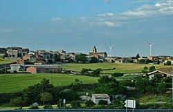 Skyline of Montmaneu