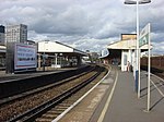 Vauxhall station National Rail tracks and platforms in 2008