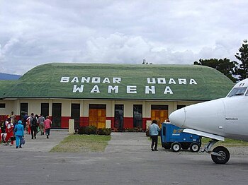 Wamena Airport, Papua Province, Indonesia