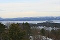 Østøya, vue depuis la batterie de Brårudåsen