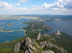Перешеек между озером Боровое и Большое Чебачье.JPG