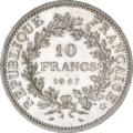 10 francs Hercule (1964)