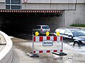 Unterführung in der Bahnhofstraße, 31. Mai