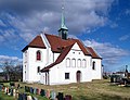 Martinskapelle auf dem Plossenberg (heute Begräbniskirche) und einige Grabmale bzw. Grabanlagen, Friedhofsportal und Einfriedungsmauer (Einzeldenkmale der Sachgesamtheit 09266090)