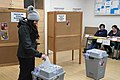 Äänestäjä Olomoucissa