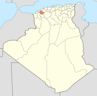 Algeria 29 Wilaya locator map-2009.svg