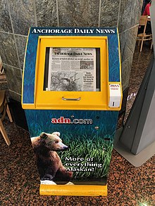 Anchorage Daily News vending machine Anchorage Daily News vending machine (48458955331).jpg