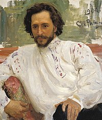 Portrait of Andreyev by Ilya Repin