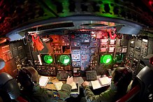 A view of the lower deck of the B-52, dubbed the battle station B-52 lower deck.jpg