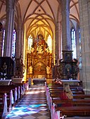 Dvoranska cerkev: Bazilika Marije Zavetnice s plaščem, Ptujska Gora