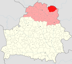 Location of Haradok District