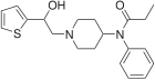 Бетагидрокситиофентанил.svg