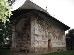 The painted church of Arbore