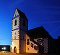 Germanus-Kirche bei Nacht