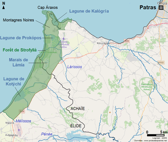 Carte du parc national