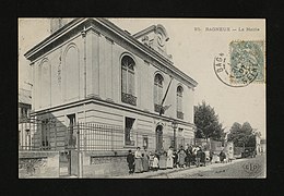 Ancienne mairie vers 1910.