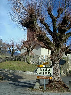 Kapelo de Saint-Maurice, komunumo Champagne