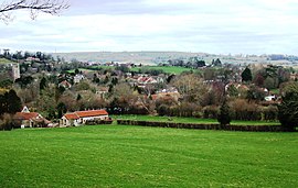 Blick auf Chew Stoke