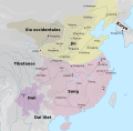 Il-firxa tat-territorji tad-dinastija Song tan-Nofsinhar.