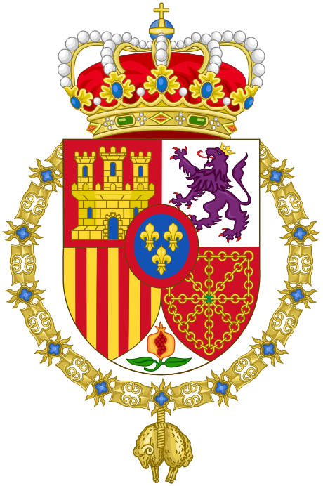 Coat of Arms of Spanish Monarch שגרירות ספרד