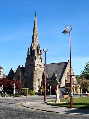 Colquhoun Square, no centro da cidade