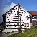 Ehemaliges Doppelweinbauernhaus, Hausteil 1