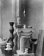 Edward Steichen - Brancusi's studio, 1920