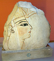 Image of Ramesses VI on display at the Louvre