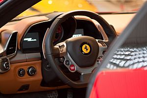 Ferrari 458 Italia Dashbord