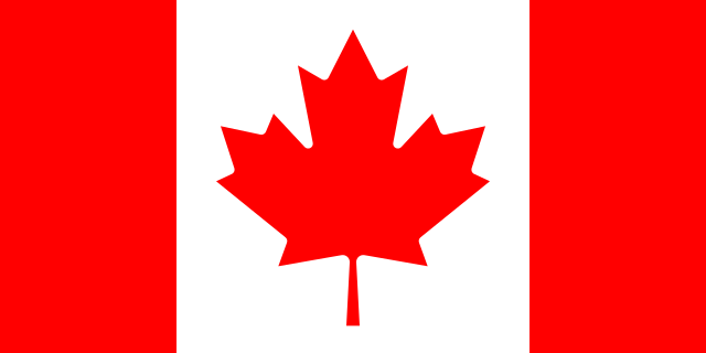 Description de l'image Flag of Canada.svg.