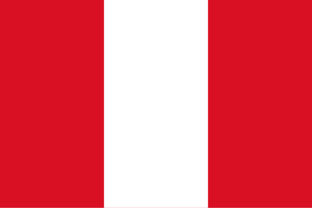 Bandera del Perú