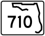 State Road 710 marker