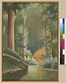 Forest and lake scene by Sydney J. Yard