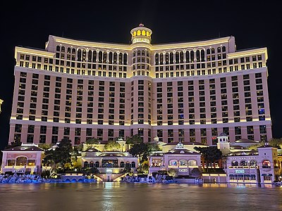 Bellagio kasinoa. (Las Vegas)