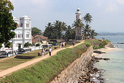 Vista del forte di Galle