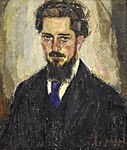 ファン・プイフェルデ(Leo Van Puyvelde:美術史家)の肖像(1917)