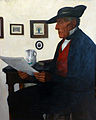The Reader (oil on panel, 1927), Musée historique de Haguenau
