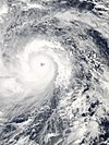 NASAによる台風30号の衛星画像（11月7日）