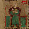 Folio 72r. Uthr Bendragon.