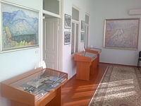 El pasillo del museo