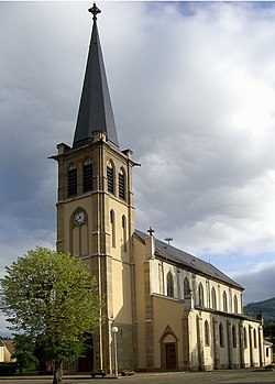 Skyline of Husseren-Wesserling