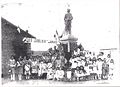 Inauguration du monument aux morts.