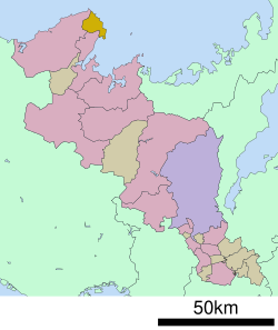 伊根町位置图