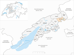 Meinisberg - Localizazion